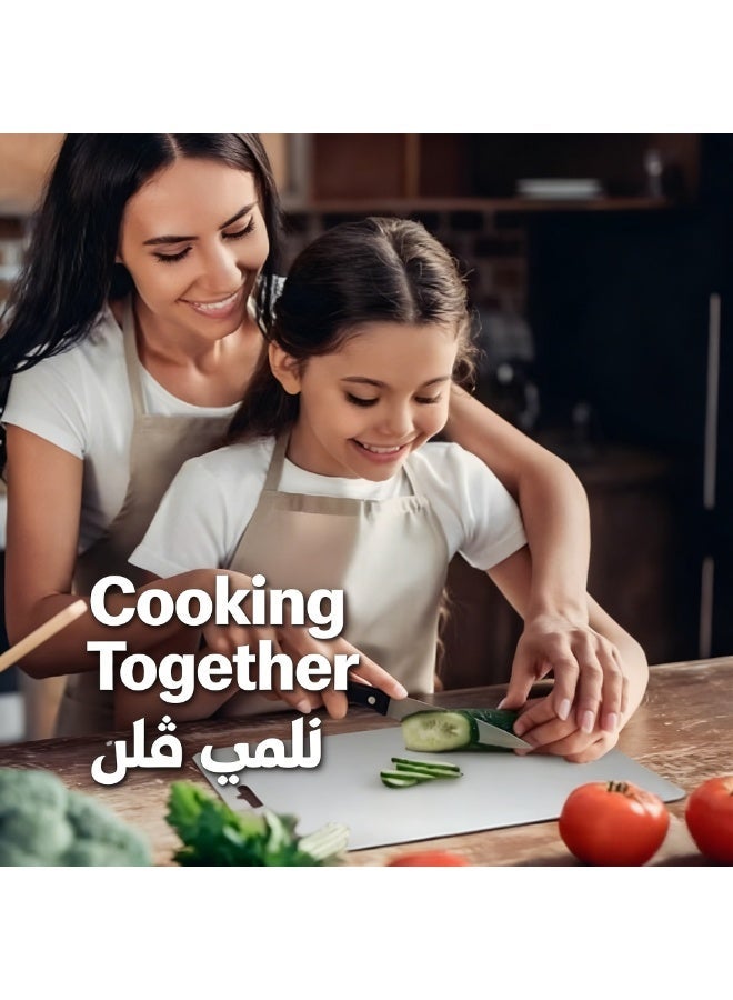 Stainless Steel  Board Double-Sided Chopping Board Non-Slip  Board for Meat, Cheese, Fruit, Vegetables, Dishwasher Safe - Image 1